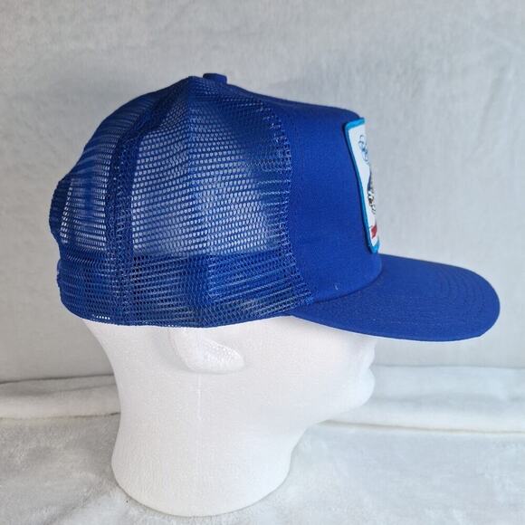 Vintage Richard Petty Big Patch Made In USA Dead Stock STP Nascar Blue - Picture 5 of 8